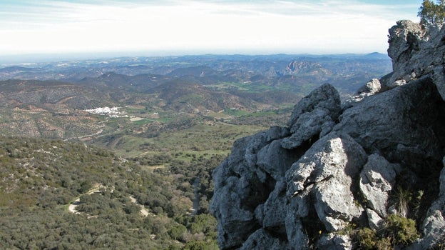 Sierra de Líjar, con La Muela al fondo