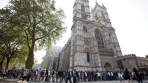 Exterior de la Abadía de Westminster