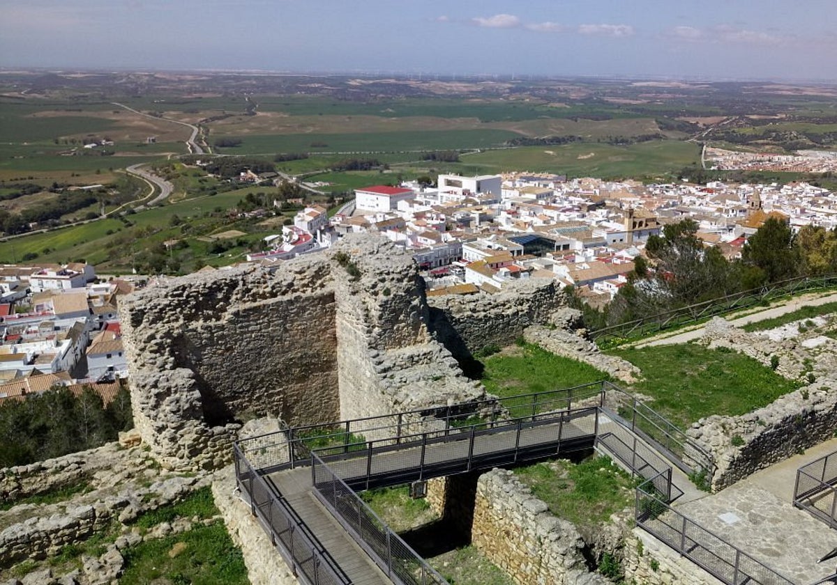 Vista desde el castillo de Medina-Sidonia