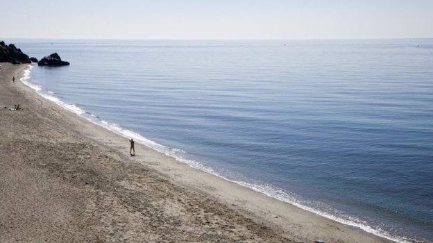 Imagen de la playa de la Joya