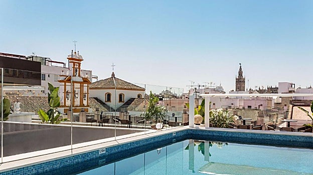 Terraza del hotel