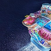 Cien metros más largo que el Titanic: Así es el crucero más grande del mundo que estará listo para 2024