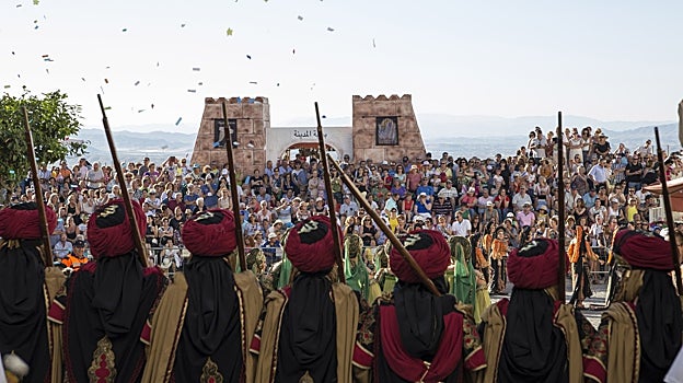 Fiestas de Moros y Cristianos en Mojácar.