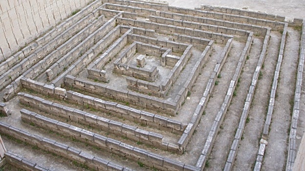 Imagen de uno de los laberintos que ofrece este espacio