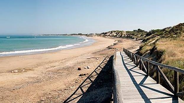 Playa de Punta Candor en Rota