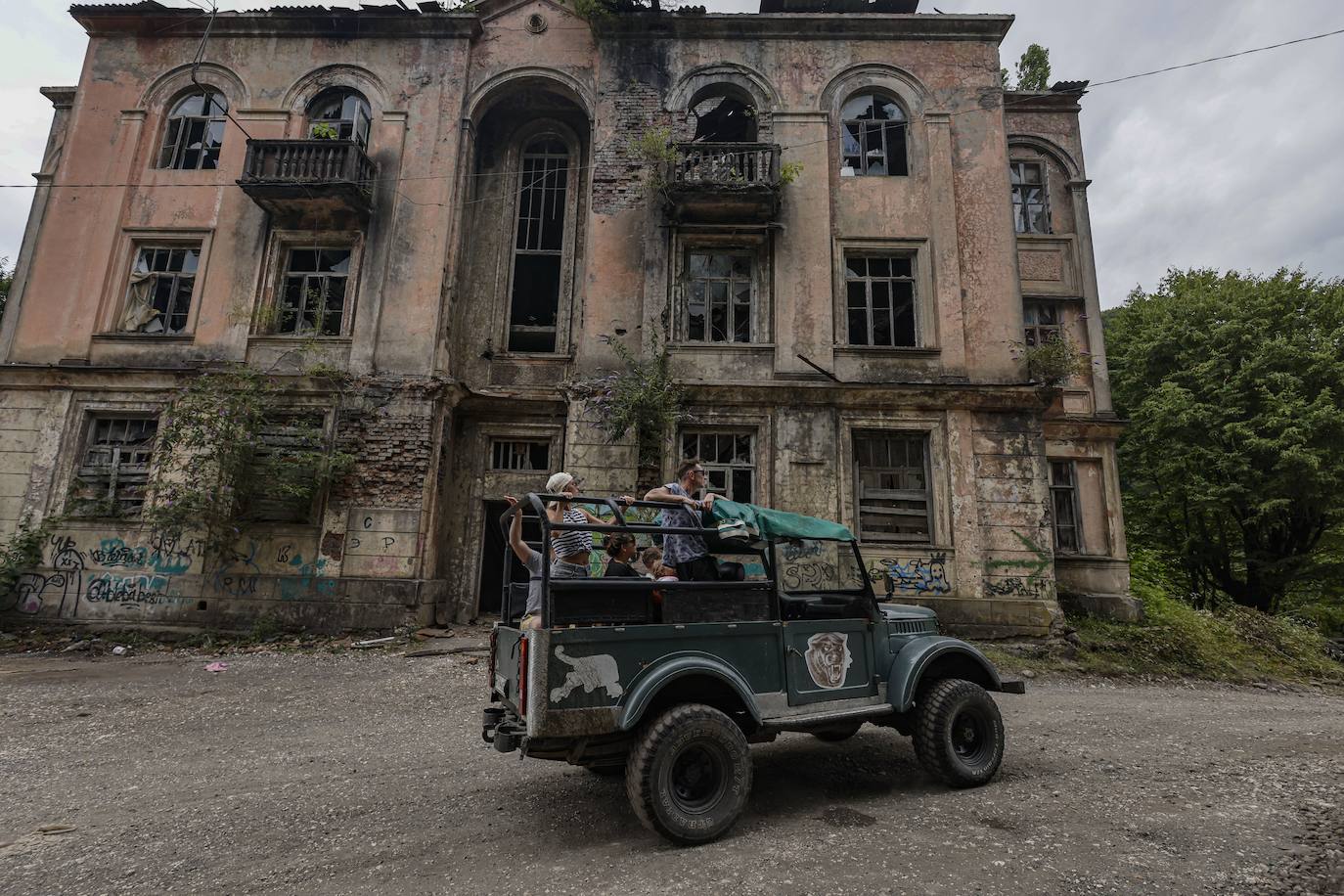 El pueblo fantasma que fue un pujante asentamiento minero en la era soviética