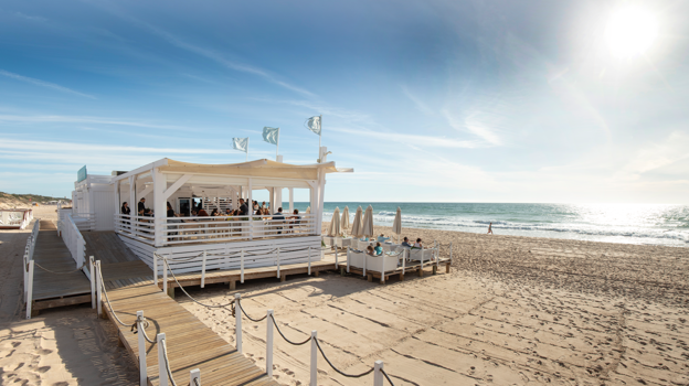 Imagen de la playa de La Barrosa, Chiclana