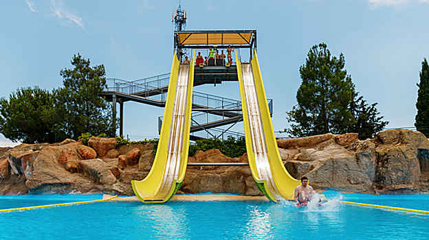 Imagen del parque Aquopolis de Madrid