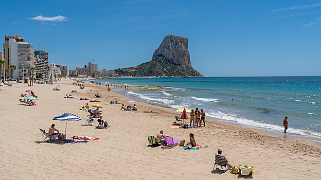 Imagen de la playa Arenal-Bol, Calpe