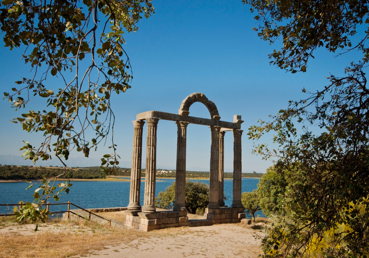 Imagen de las ruinas romanas de Augustóbriga
