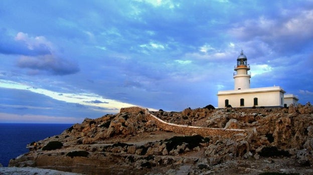 Imagen del faro de Cavalleria