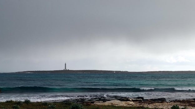 Imagen del faro de la isla del Aire