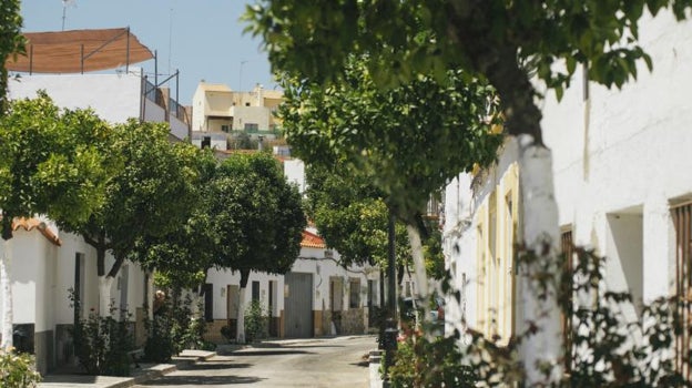 Las calles de El Ronquillo dejan bonitas estampas para el viajero