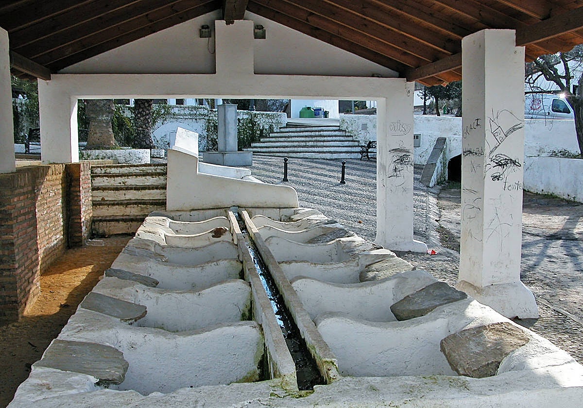 Lavaderos de la calle Fuentes, en Los Marines