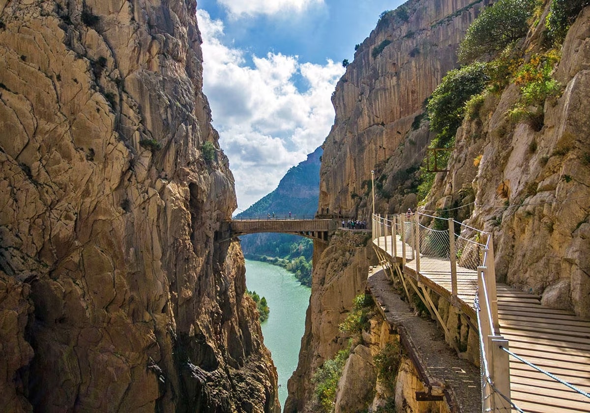 Caminito del Rey en el Desfiladero de los Gaitanes