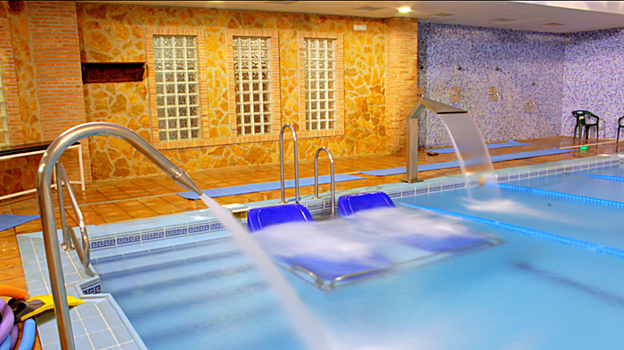 Piscina del balneario de San Andrés, en la provincia de Jaén