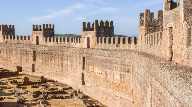 Interior de la muralla