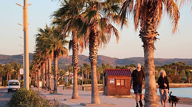 Playa de la Venus en Marbella.