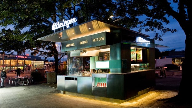 El Bitzinger es uno de los puestos de cocina más populares de toda Viena