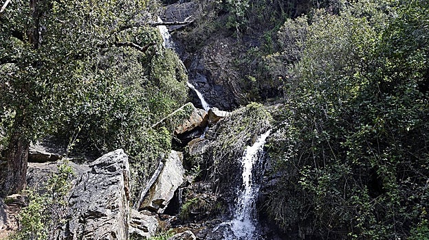 Chorros de Joyarancón, en Santa Ana la REal