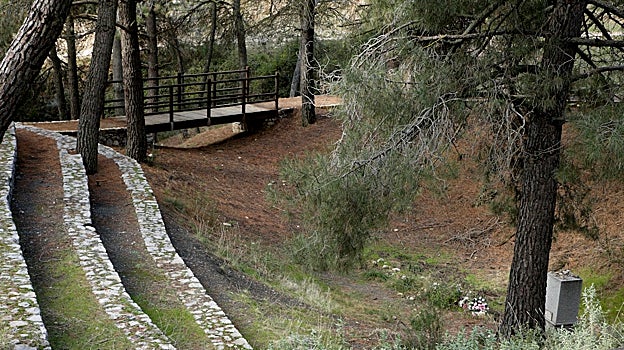 Barranco de Víznar, donde fue fusilado Lorca