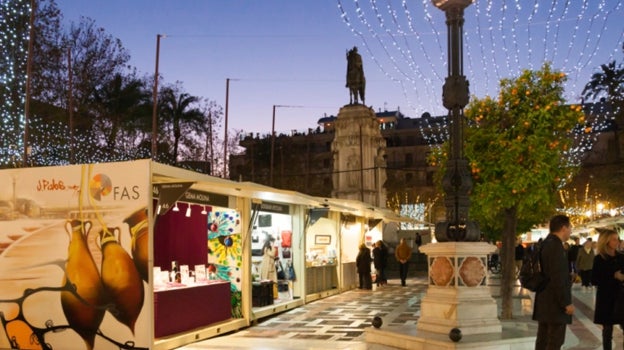Mercado Navideño de Artesanía de Sevilla.