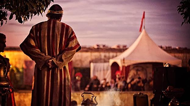 Belén viviente en Sanlúcar la Mayor