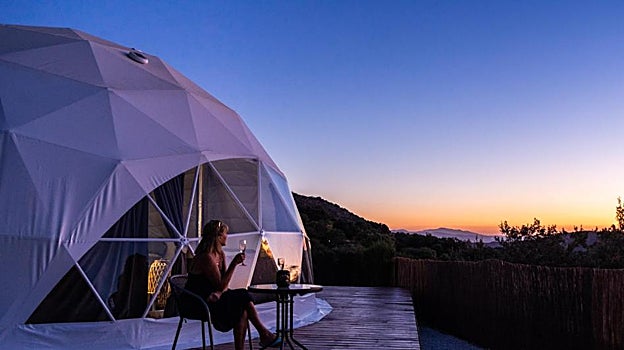 Casa burbuja de Luxury Dome Retreat