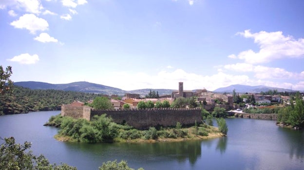 Imagen del pueblo de Buitrago de Lozoya