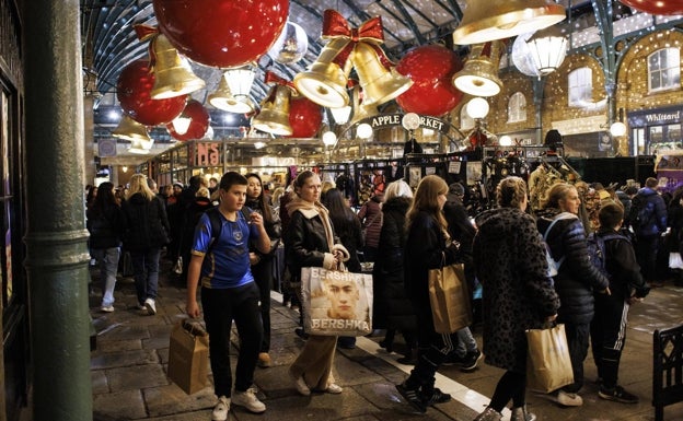 Mercado de Navidad en Covent Garden