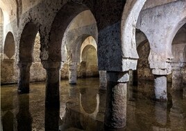 El aljibe del siglo XII en el subsuelo de Cáceres es uno de los más importantes de Europa