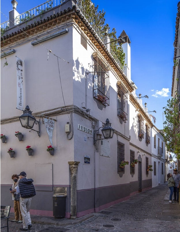 Calle de los judíos, en Córdoba