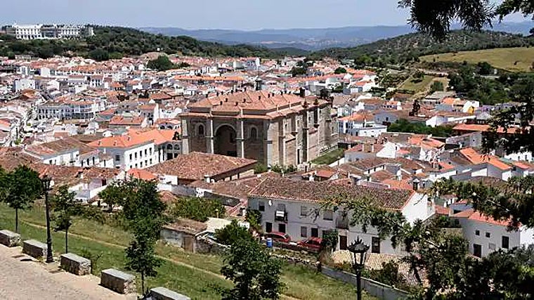 Vista de Aracena