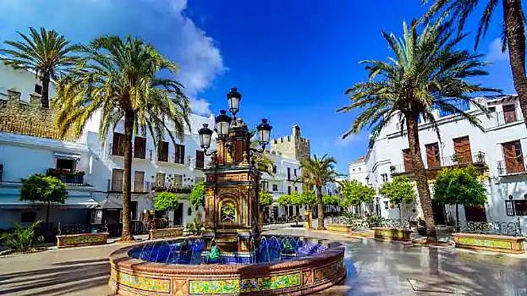 Plaza de España de Vejer de la Fronters