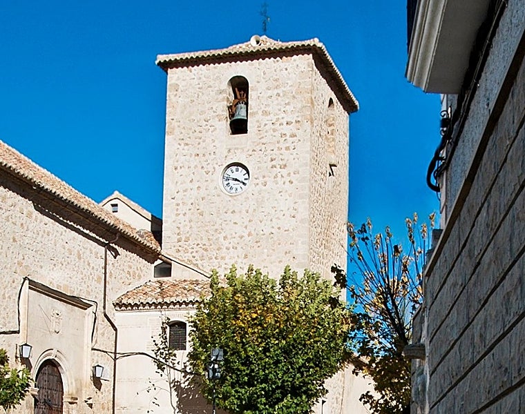 Vista de la Iglesia de María.