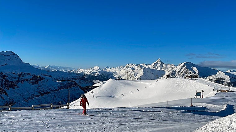 Dominio esquiable de Grand Massif, Alpes franceses