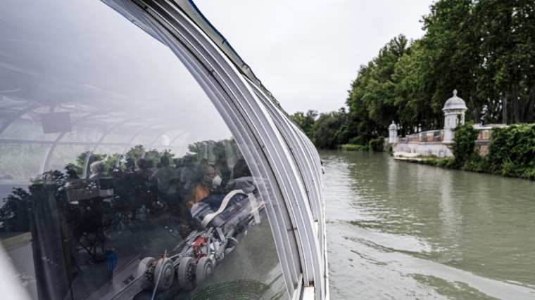 Paseo en barco por el río Tajo a su paso por Aranjuez