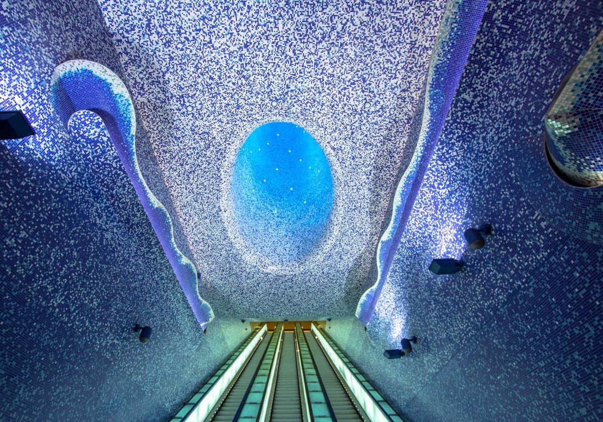 Estación de Toledo, en el Metro de Nápoles