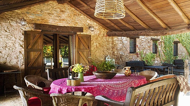 En pleno Parque Natural, en la espectacular sierra de Aracena, se encuentra esta casa rural