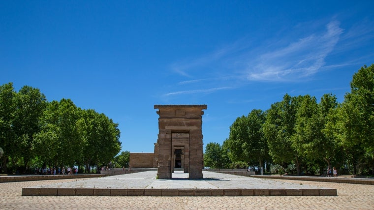 Portales del templo de Debod