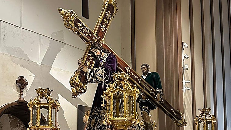 Nuestro Padre Jesús Nazareno, conocido como 'El Abuelo' de Jaén.