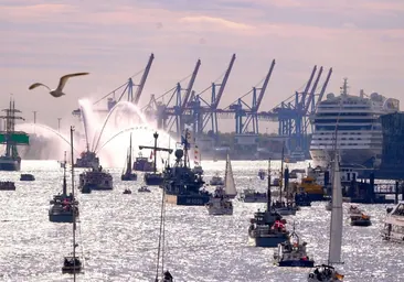 Más de 250 barcos participarán en mayo en las celebraciones del 835 aniversario del puerto de Hamburgo