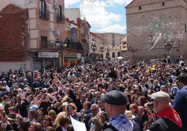 Ambiente en la Fiesta del Olivo, en Mora (Toledo)