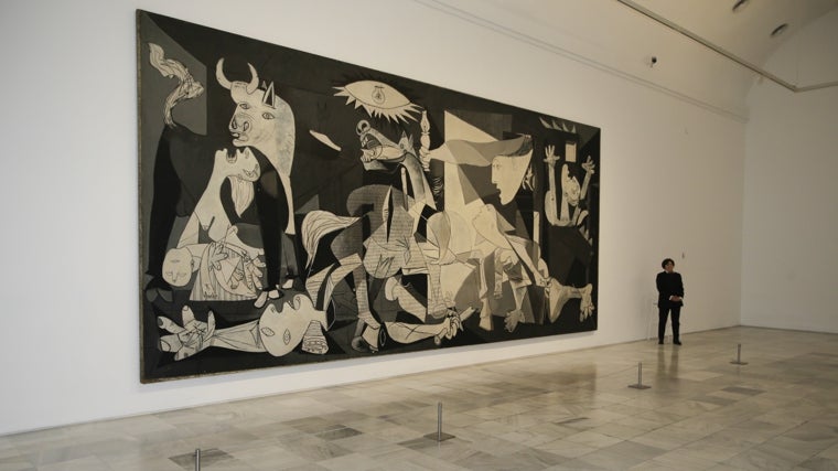 Imagen del Guernica de Pablo Picasso en el Museo Reina Sofía