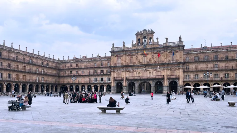 Imagen de la plaza Mayor de Salamanca
