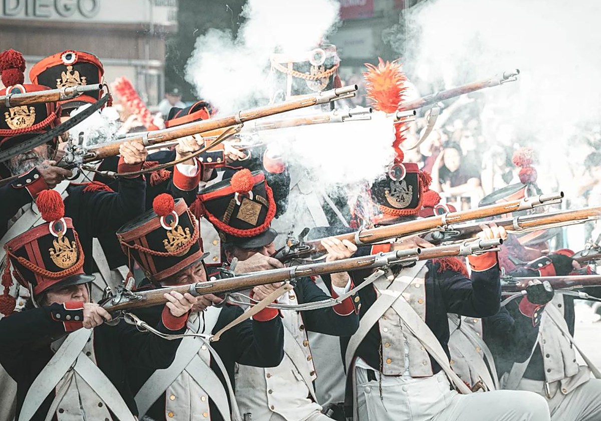Imagen de recreación del levantamiento del 2 de mayo
