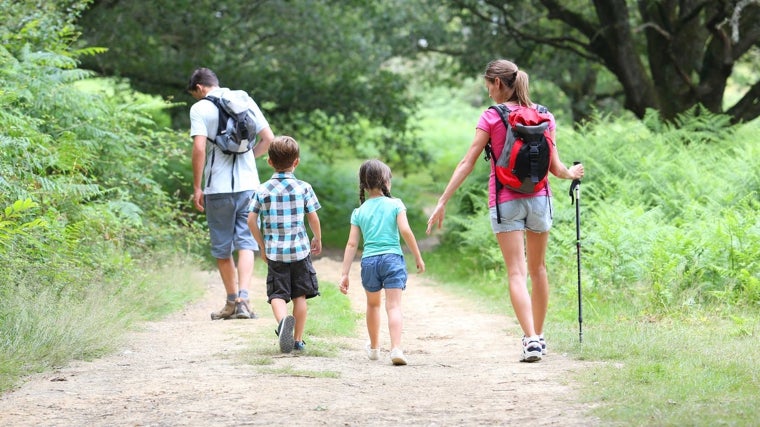 Senderismo en familia en la Sierra de Cazorla