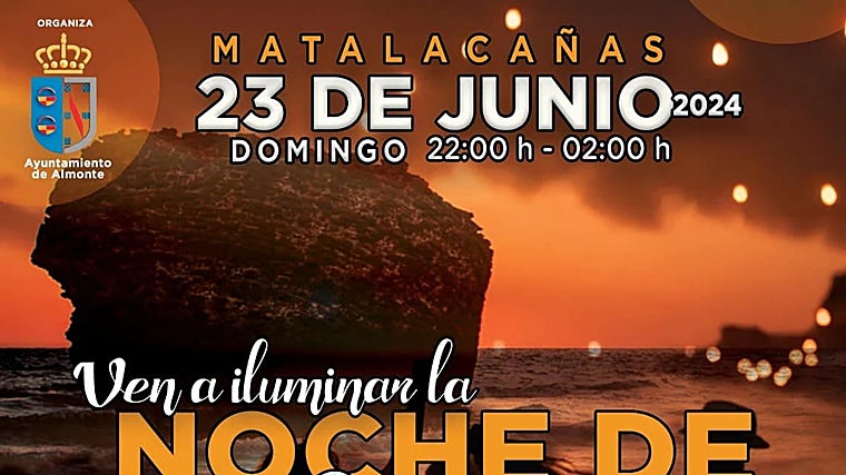 Cartel del Ayuntamiento de Almonte