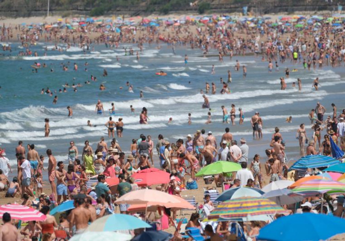 Una playa de El Puerto de Santa María
