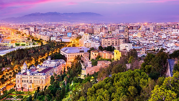 Vistas de Málaga